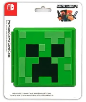 Case Game Card Minecraft Creeper - Nintendo Switch