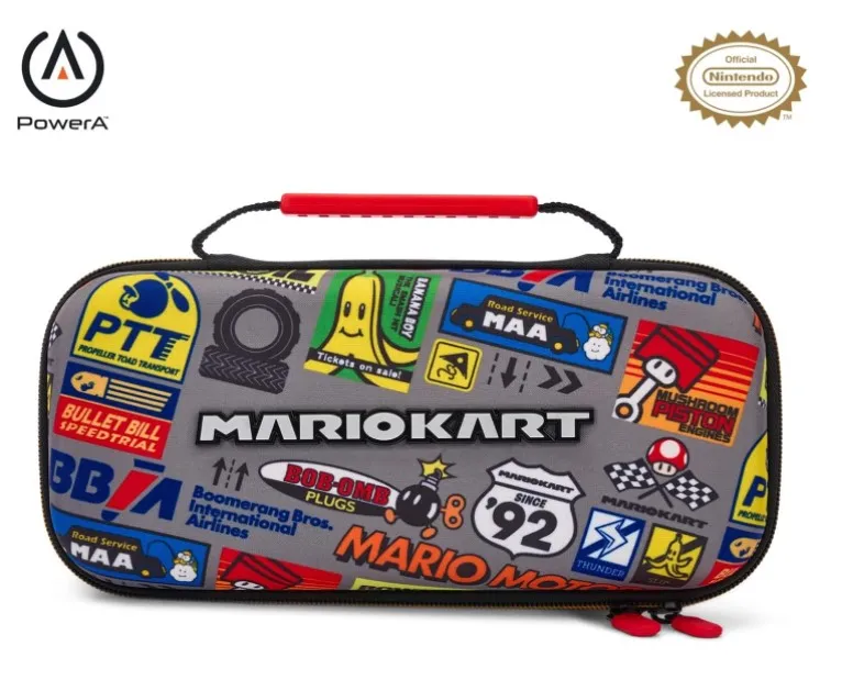 Case Traveler Deluxe Mario Kart - Nintendo Switch Imagem