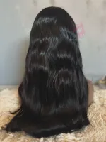 60/65cm  350 gramas Lace Front HD humana Eda  cabelo brasileiro reparticao livre big - Foto 12