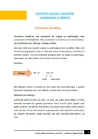 234 - Português - Gramática - Encontro Vocálico, Encontro Consonantal e Dígrafo - 6º ano - PDF com 31 páginas - Foto 2