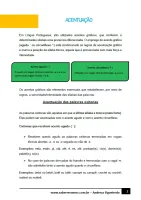 242 - Português - Gramática - Acentuação (´) e (^) - 6º ano - PDF com 9 páginas - Foto 2
