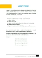 250 - Português - Gramática - Uso da Vírgula - 6º ano - PDF com 4 páginas - Foto 2