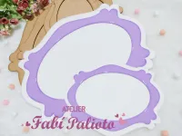 G1.719  Gabarito de Moldes em MDF   Moldura  Modelo 39 - Foto 2