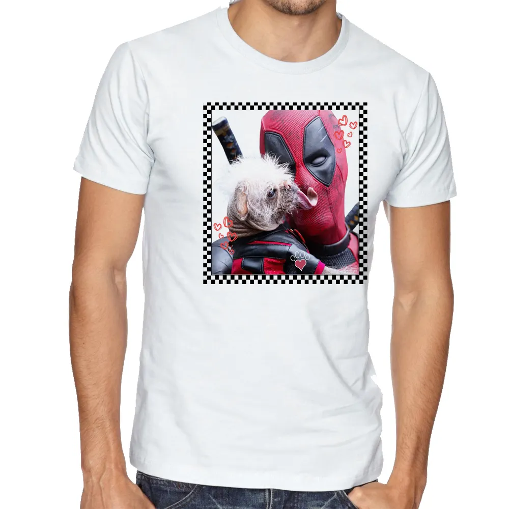 Camiseta DeadPool e Peggy