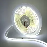 MANGUEIRA LED COB BRANCA FRIA 6000k  12v rolo 50 metros