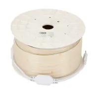 MANGUEIRA LED COB BRANCA FRIA 6000k  127v rolo 50 metros - Foto 4