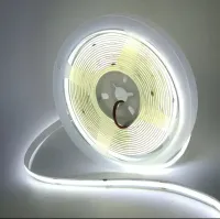 MANGUEIRA LED COB BRANCA QUENTE 3000k  12v rolo 100 metros - Foto 12