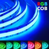 MANGUEIRA LED COB BRANCA QUENTE 3000k  220v rolo 50 metros - Foto 9