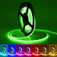  MANGUEIRA LED COB BRANCA QUENTE 3000k  220v rolo 100 metros - Foto 14