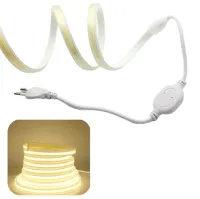  MANGUEIRA LED COB BRANCA QUENTE 3000k  220v rolo 100 metros - Foto 15