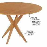 Mesa Simpatia Redonda - Foto 3
