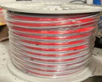 MANGUEIRA LED COB VERMELHO  12v rolo 100 metros - Foto 3