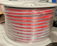 MANGUEIRA LED COB VERMELHO  220v rolo 100 metros - Foto 3