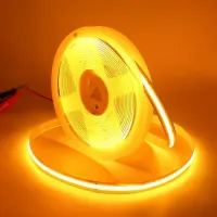 MANGUEIRA LED COB AMARELO  12v rolo 50 metros