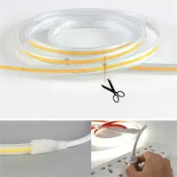 MANGUEIRA LED COB AMARELO  12v rolo 100 metros - Foto 6