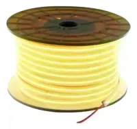 MANGUEIRA LED COB AMARELO  12v rolo 100 metros - Foto 18