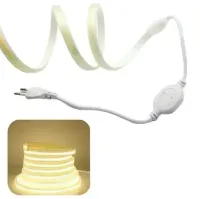 MANGUEIRA LED COB AMARELO  127v rolo 100 metros - Foto 15