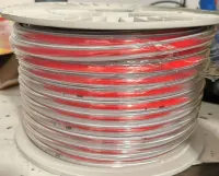 MANGUEIRA LED COB AMARELO OURO  12v rolo 50 metros - Foto 36