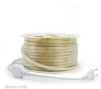 MANGUEIRA LED COB AMARELO OURO  12v rolo 100 metros