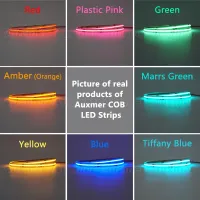 MANGUEIRA LED COB AMARELO OURO  12v rolo 100 metros - Foto 42