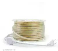 MANGUEIRA LED COB AMARELO OURO  127v rolo 50 metros