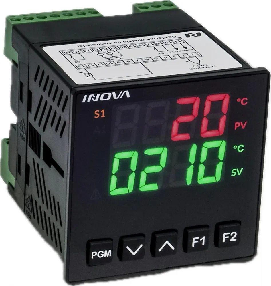 Controlador de Temperatura Inova INV-KB1-05-J (INV-34101 INV-3401 INV-20201)