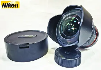 Lente Samyang 14mm f/2,8 para Nikon - Usada - Vendida