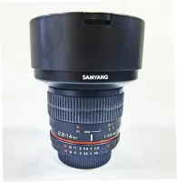 Lente Samyang 14mm f/2,8 para Nikon - Usada - Vendida - Foto 2
