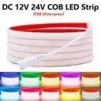 MANGUEIRA LED COB AMARELO OURO 220v rolo 50 metros - Foto 40