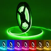 MANGUEIRA LED COB AMBAR 12v rolo 100 metros - Foto 14