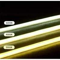 MANGUEIRA LED COB AMBAR 12v rolo 100 metros - Foto 20
