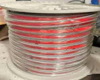 MANGUEIRA LED COB LARANJA 127v rolo 50 metros - Foto 36