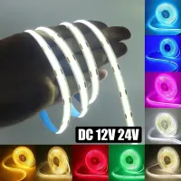 MANGUEIRA LED COB LARANJA 127v rolo 50 metros - Foto 41