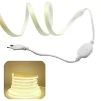 MANGUEIRA LED COB LARANJA 220v rolo 50 metros - Foto 15