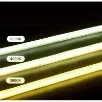 MANGUEIRA LED COB LARANJA 220v rolo 50 metros - Foto 20