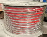 MANGUEIRA LED COB LARANJA 220v rolo 50 metros - Foto 36