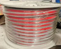 MANGUEIRA LED COB LARANJA 220v rolo 100 metros - Foto 36