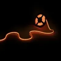 MANGUEIRA LED COB LARANJA 220v rolo 100 metros