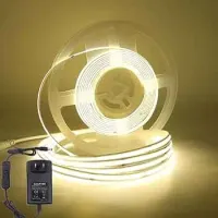MANGUEIRA LED COB NEUTRO 4000K 12v rolo 50 metros - Foto 3