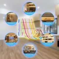 MANGUEIRA LED COB PINK 12v rolo 50 metros - Foto 55