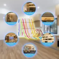 MANGUEIRA LED COB PINK 12v rolo 100 metros - Foto 55