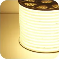 MANGUEIRA LED COB PINK 127v rolo 50 metros - Foto 58