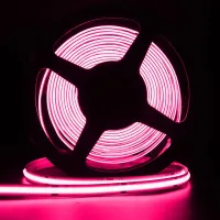 MANGUEIRA LED COB ROSA 12v rolo 100 metros - Foto 3