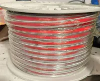 MANGUEIRA LED COB ROSA 127v rolo 100 metros - Foto 36