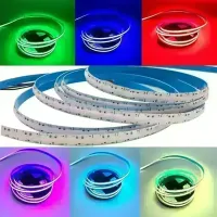 MANGUEIRA LED COB ROXO 127v rolo 50 metros - Foto 31