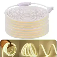 MANGUEIRA LED COB ROXO 220v rolo 50 metros - Foto 21