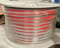 MANGUEIRA LED COB ROXO 220v rolo 50 metros - Foto 36