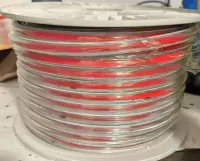 MANGUEIRA LED COB ROXO 220v rolo 100 metros - Foto 36