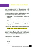 559 - Inglês - Tempos Verbais Simples - Presente Simples - 6º ano - PDF com 10 páginas - Foto 2