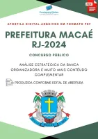 Apostila Prefeitura Macaé RJ Auditoria Médica e Medicina do Trabalho 2024